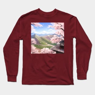 Pink Path Long Sleeve T-Shirt